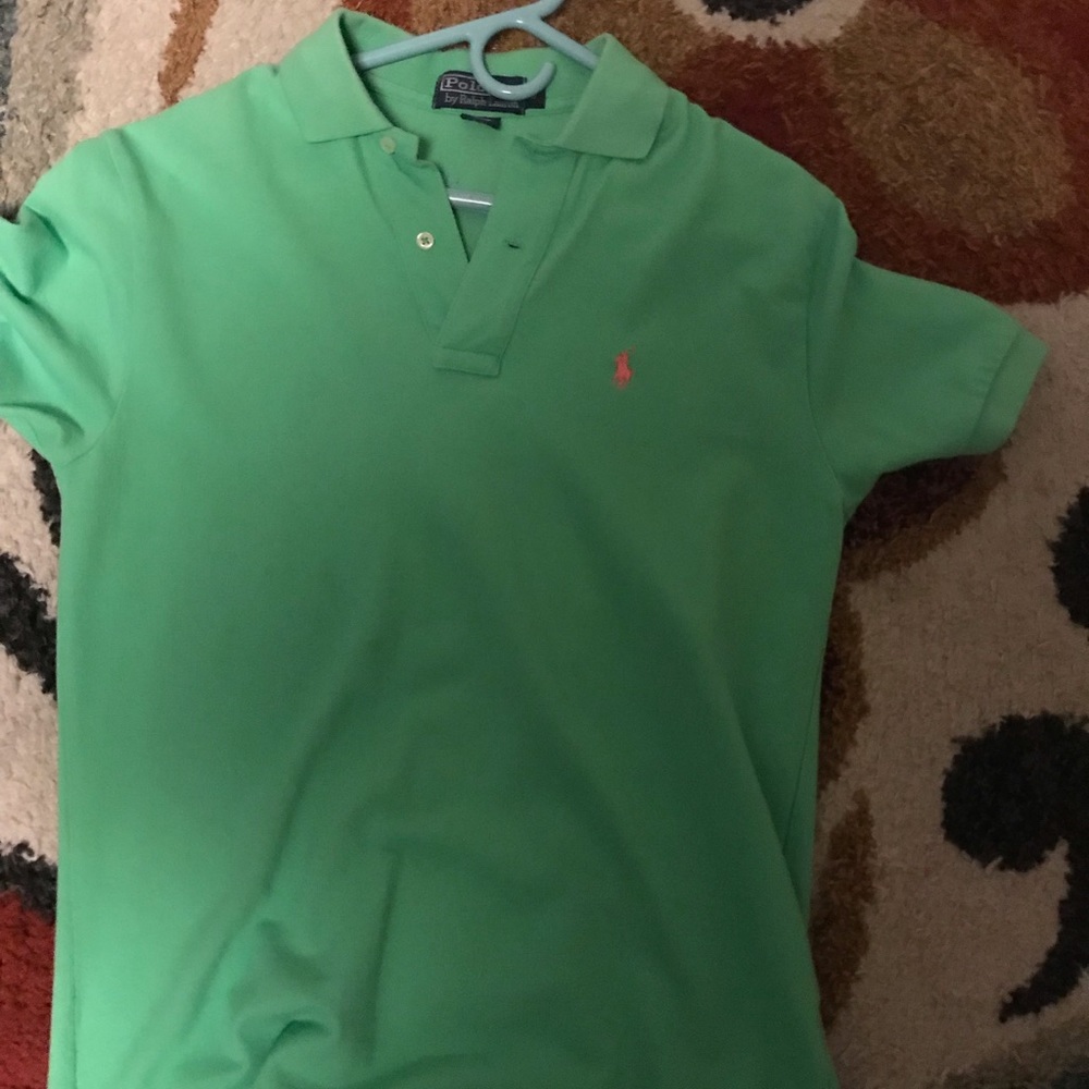 Green polo by Ralph Lauren